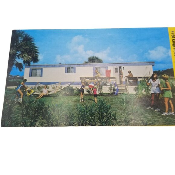 Vintage Brochure Lake Arrowhead Holiday Homes Myrtle Beach  Ephemera Mobile Home - Picture 2 of 6